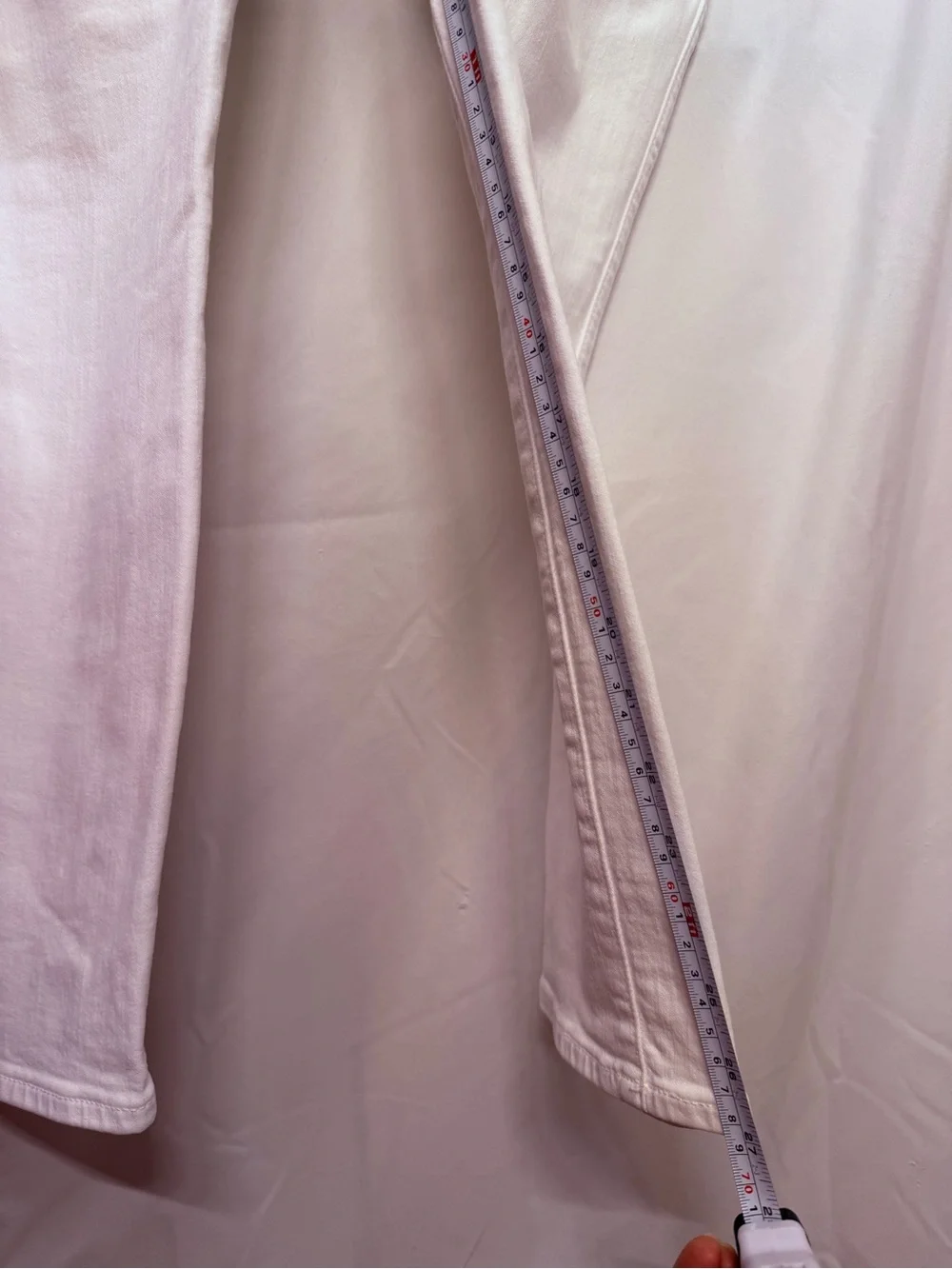 J.Crew Vintage Straight White Denim Jeans